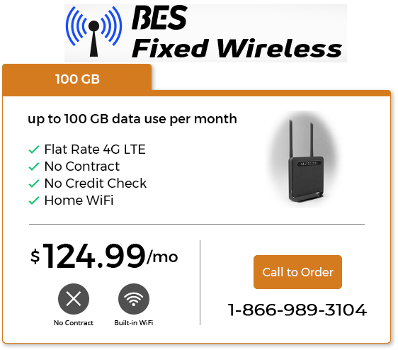 100 GB Plan, $124.99 per month