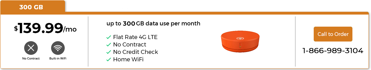 300 GB Plan, $139.99/mo