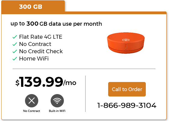 300 GB Plan, $139.99/mo