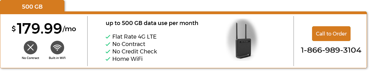 500 GB Plan, $179.99/mo