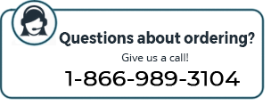 Questions about ordering? Call 877-882-4309